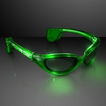 5 Day Imprintable Blinking Jade Sunglasses